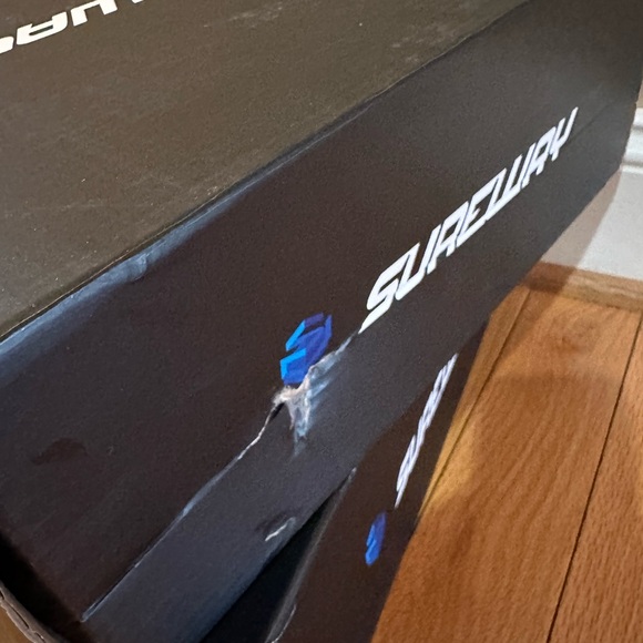 Sureway Men's Leather Boots Sz10 Waterproof Slip Resistant Oil Resistant Brown - Picture 10 of 12